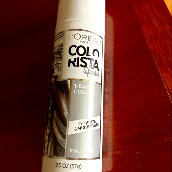 2 oz. L’Oreal Paris Colorista Silver Gray Hair Coloring - Picture 1 of 2